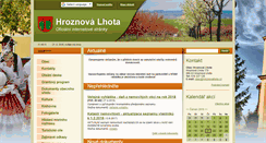 Desktop Screenshot of hroznovalhota.cz